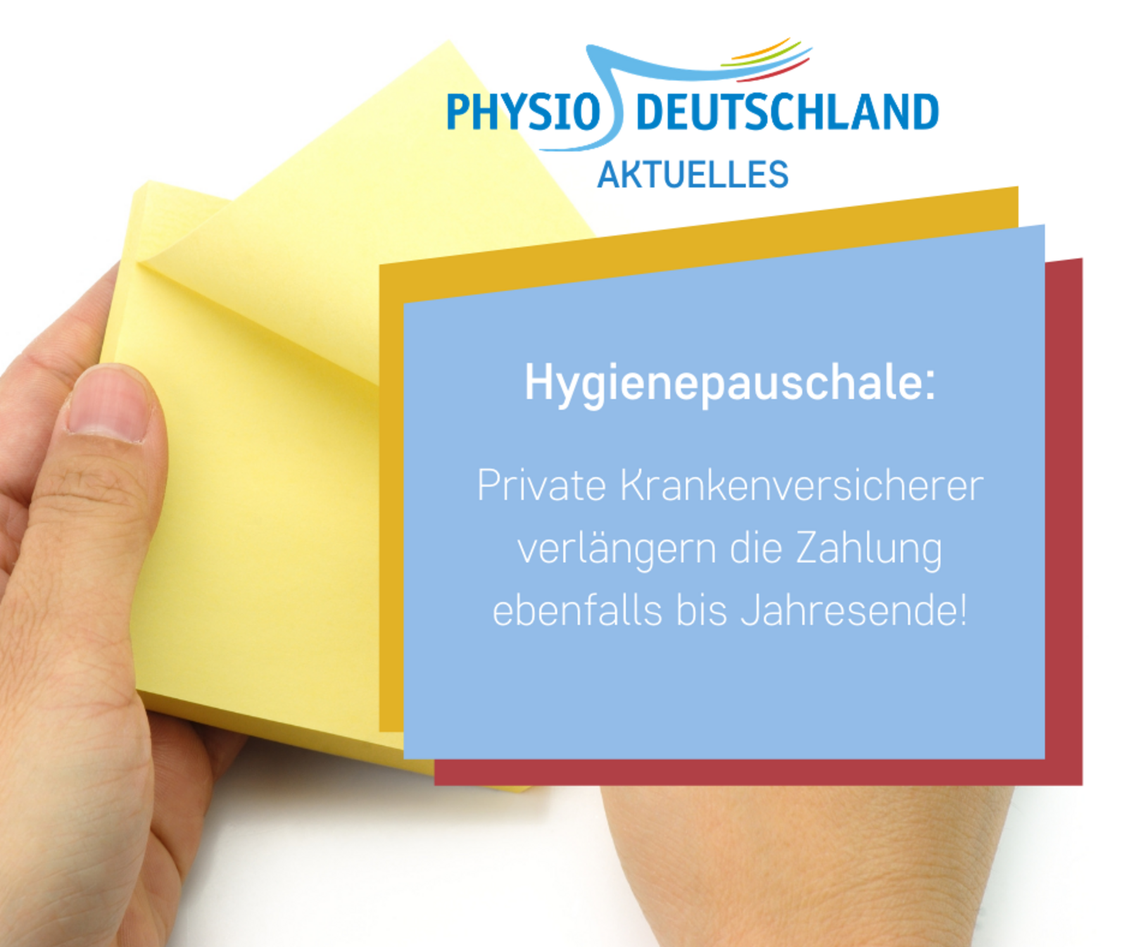 Kachel Hygienepauschale PKV Jahresende